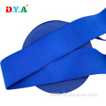 Polyester Knitted Colored 5 cm blue